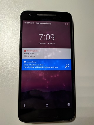 Figure 1: LG Nexus 5X