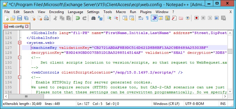 Figure 2: web.config