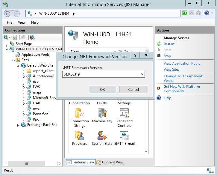 Figure 3: ASP.NET Version