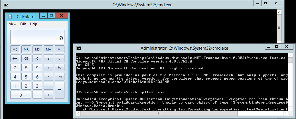 Figure 6: TextFormattingRunProperties Gadget